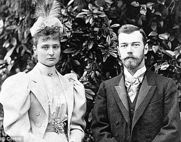 Nicholas II becomes czar of Russia