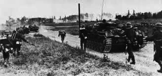 Nazis invade Denmark, Norway, the Netherlands, Luxemborug, and Belgium - take control