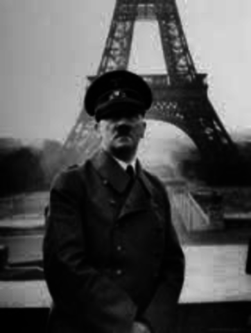 Germany invades France and forces it to surrender