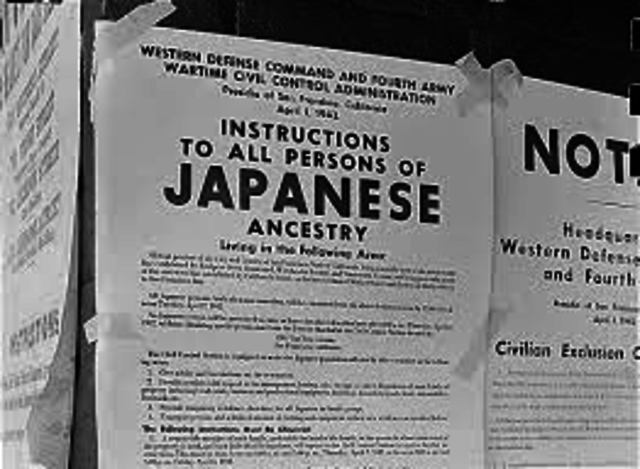 Japanese Americas interned in isolated camps