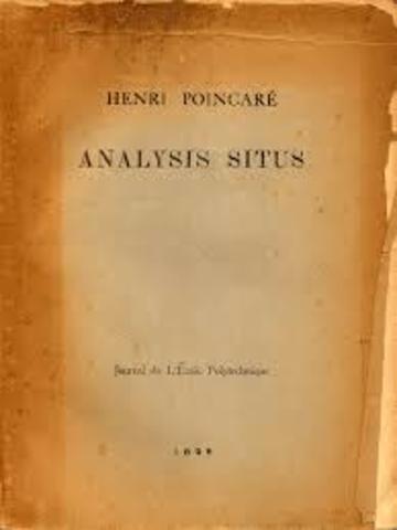 Poincaré publicó el Analysis situs