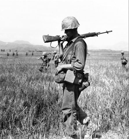 First US troops on ground in Vietnam