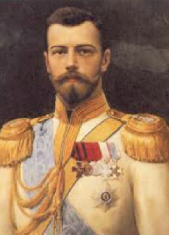 Nicholas II becomes czar of  Emancipates the Serfs