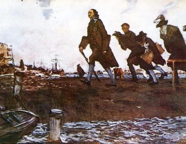 Peter the Great Visits the West