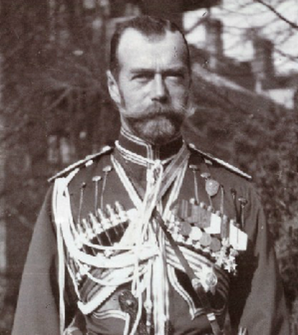 Czar Nicholas II abdicates the Russian throne