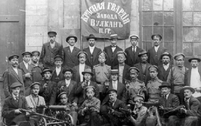 Vladimir Lenin and the Bolsheviks capture the Winter Palace