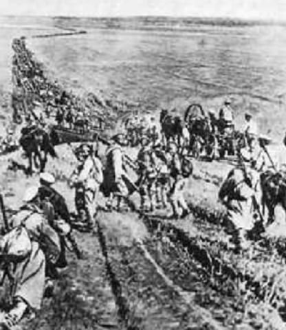 The Russian Civil War begins