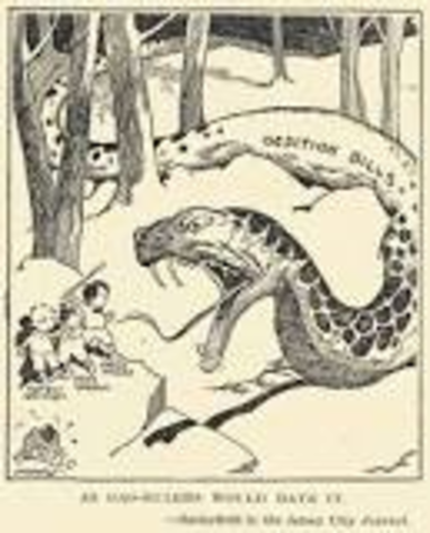 Seditation Act was enacted in next year.