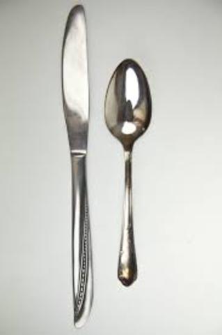 Knife and Spoon