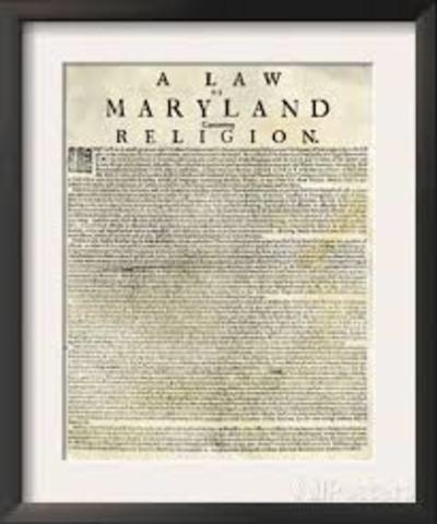 maryland toleration act