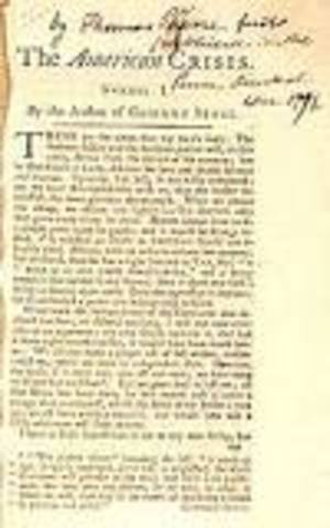 The Crisis published