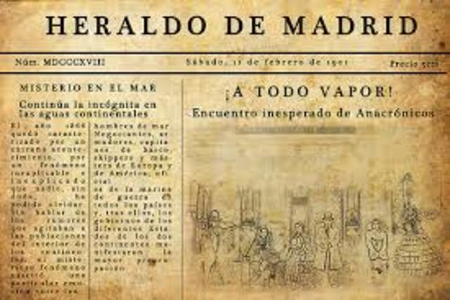 PRIMER  PERIDICO IMPRESO