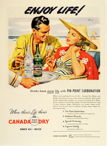 Canada Dry's "Enjoy Life"