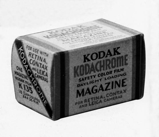 Kodachrome film was invented