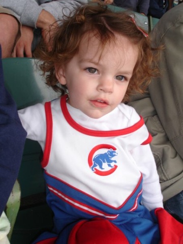 1st Cubs game at Wrigley Field