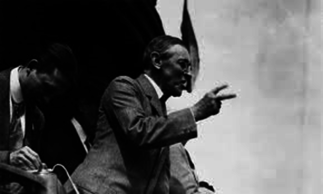 Woodrow Wilson made a speech where he called for "peace without victory"
