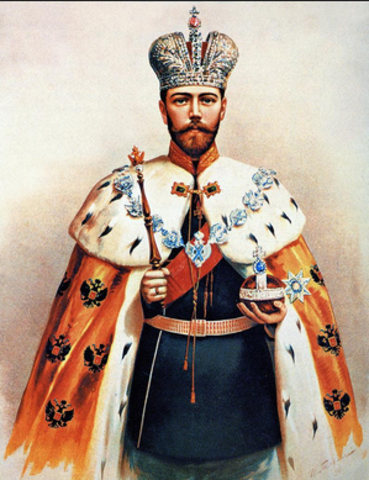 Nicholas ll becomes Czar
