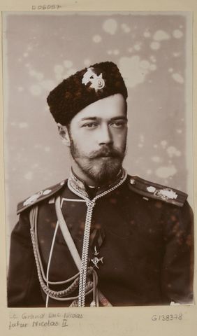 Nicholas II becomes czar of Russia