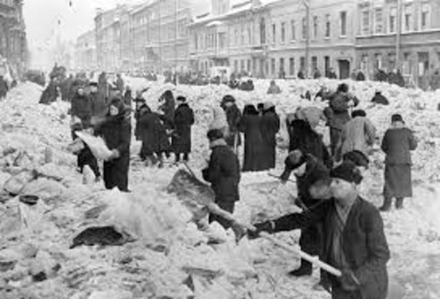 Siege of Leningrad Begins