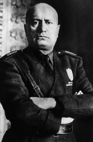 Mussolini Joins Hitler