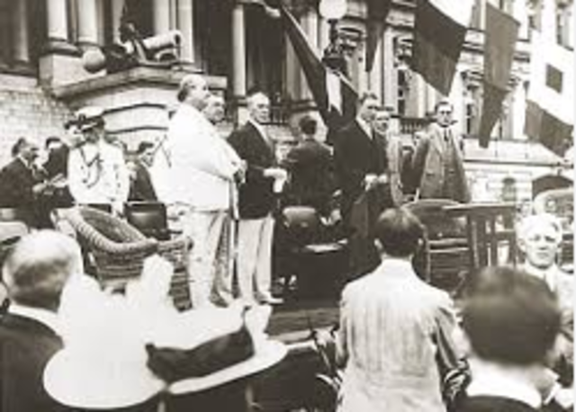 U.S. declares Neutrality