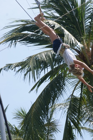 mon premier jours de trapeze