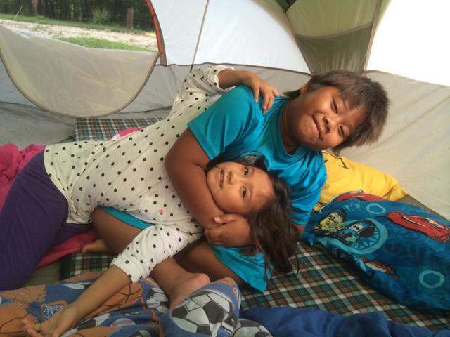 My first camping experience