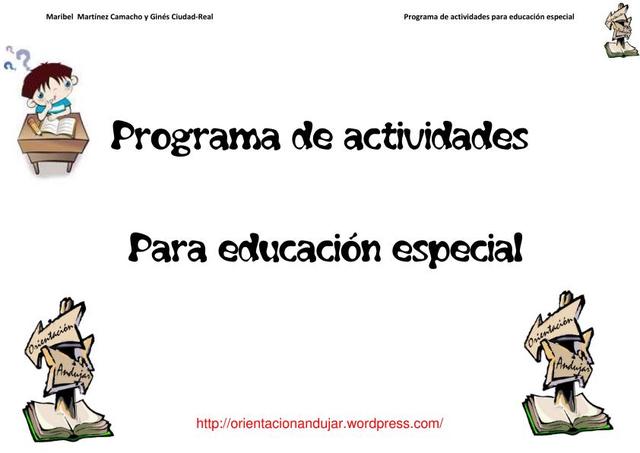 planes de estudio  para educacion especial
