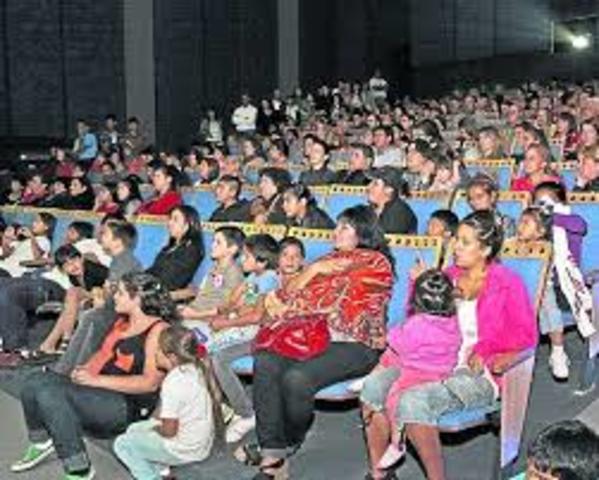 Promedio de las funciones de cine