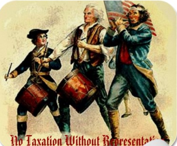 No taxation without representation
