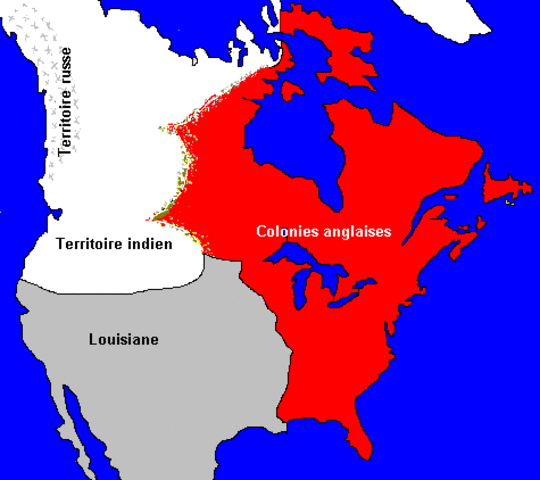 L'Amérique du Nord après la guerre des Sept ans
