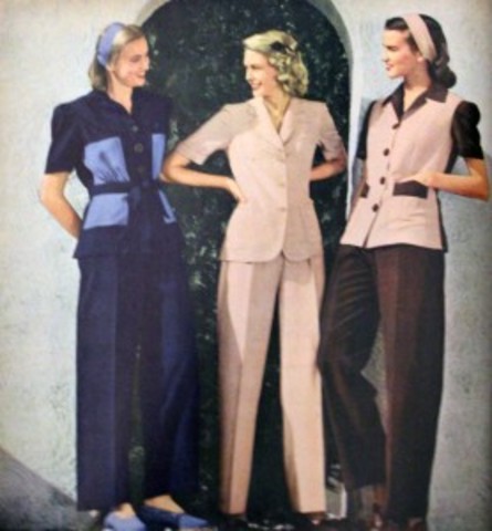 Women's Wide Legged Trousers
