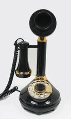 Bell's Candlestick phone