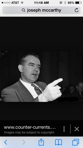 Joseph McCarthy speech