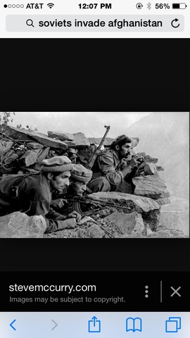 Soviets invade Afghanistan