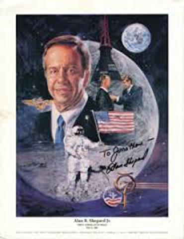 First American in space