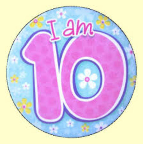 10th birthday