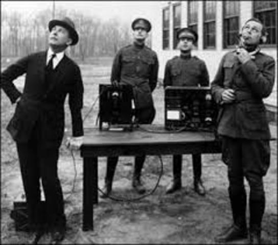 Radio transmission in air