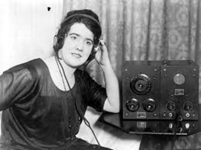 Broadcasting Becomes Widespread