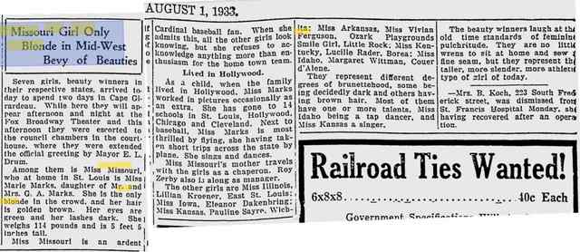 Inauguration Day. Hoover's reign comes to an end.