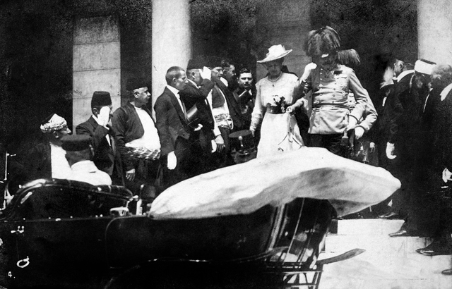 The Assasination of Archduke Ferdinand and his Wife
