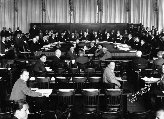 Japan withdraws from the League of Nations