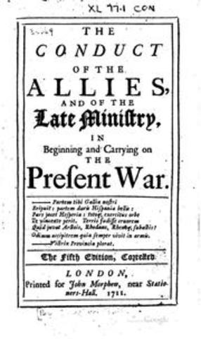 "Conduct of the Allies" is published.