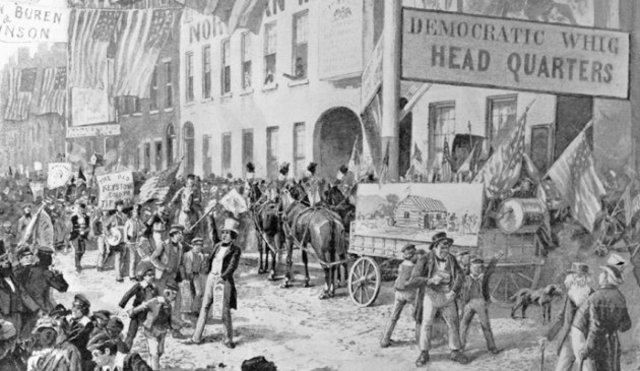 Whig party comes back to power.