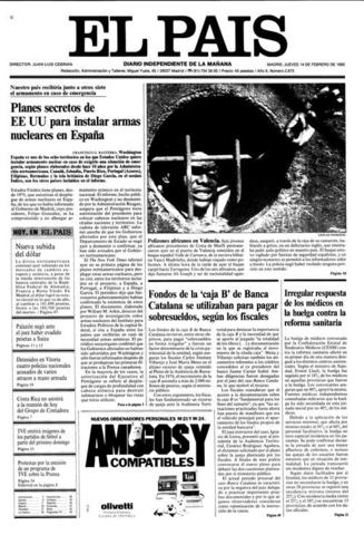 Sigue la utilizacion de las cinco columnas de informacion