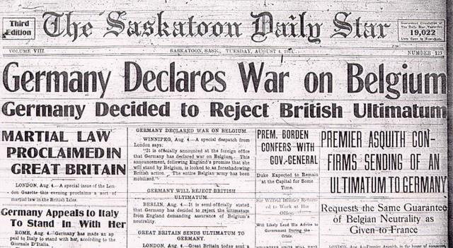 World War I Begins