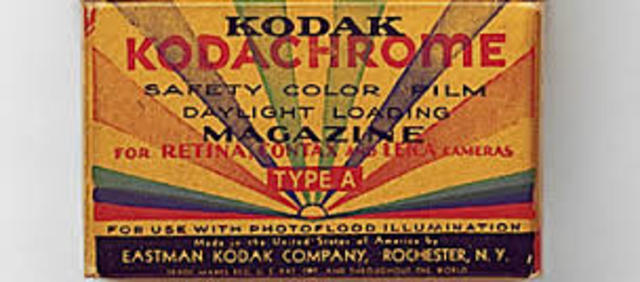 kodachrome film was invented