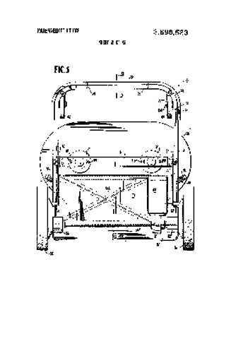 Self-Propelled Random Motion Lawn Mower Patented