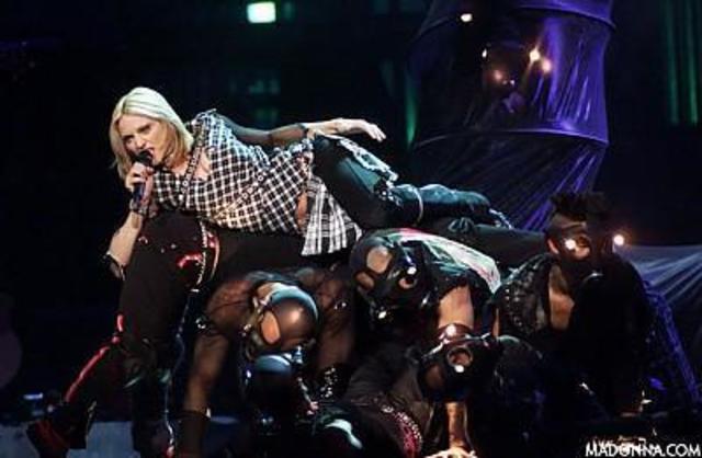 Mia choreographed for Madonna