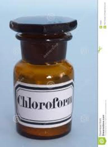 Primera Anestesia con cloriformo en Bogota